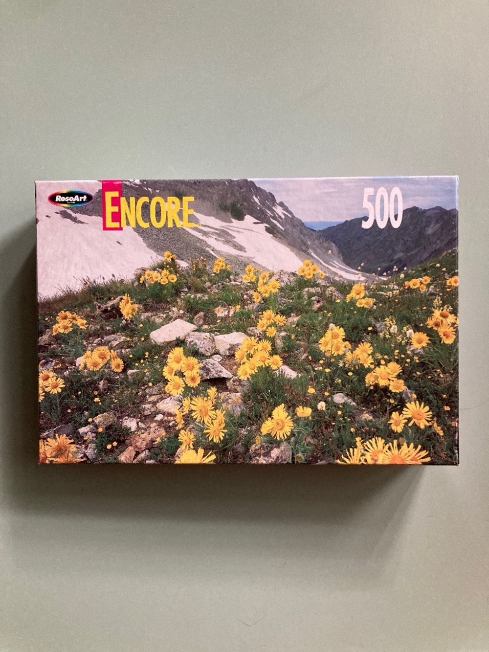 Encore 500 Piece Puzzle Maroon Snowmass Wilderness, Colorado